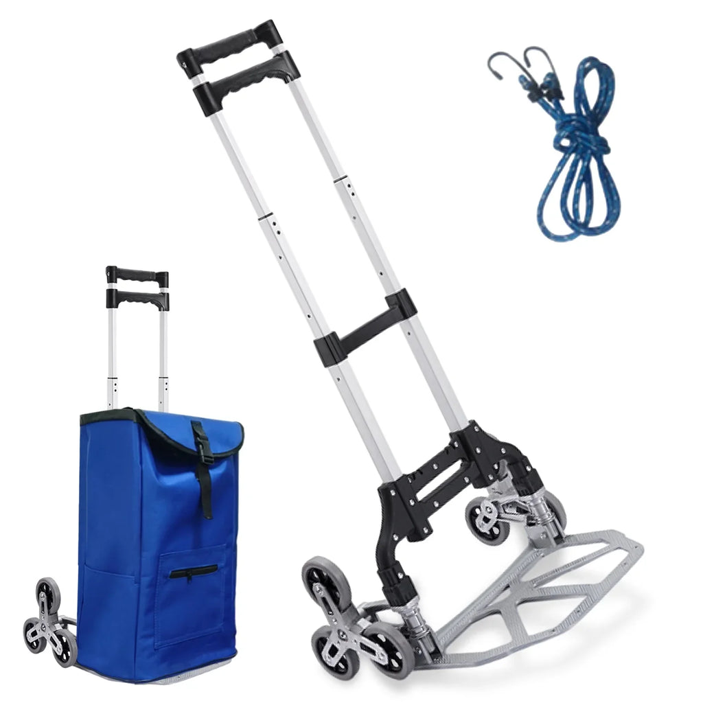 Folding With Heavy Dolly Workplace, Stairs Duty Portable Warehouse Moving, Distribution Truck Luggage, TOPATY Trolley Wheels | Travel, Collapsible | For For Moving Shopping,