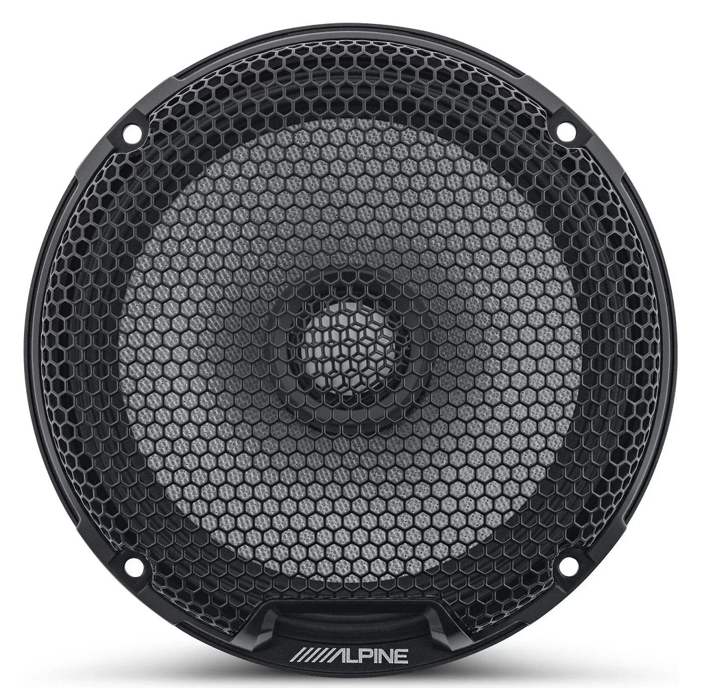 (4) Alpine R2-S65 High-Resolution 6.5" Speakers Audio Certified Car 2-Way
