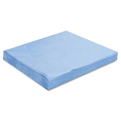Cloths, Sontara X Ec Blue, 10 12, 100/Pack, 12 Engineered Packs/Carton