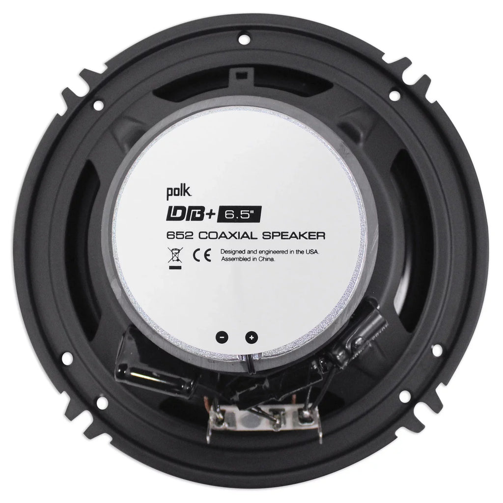 300w Speakers+Speaker (2) DB652 6.5" Car/Marine/Motorcycle Polk Audio