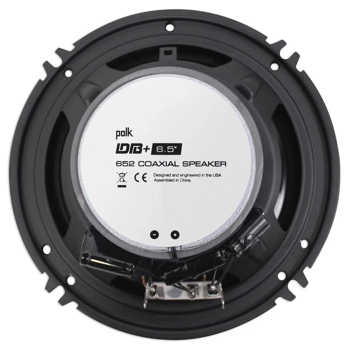 300w Speakers+Speaker (2) DB652 6.5" Car/Marine/Motorcycle Polk Audio