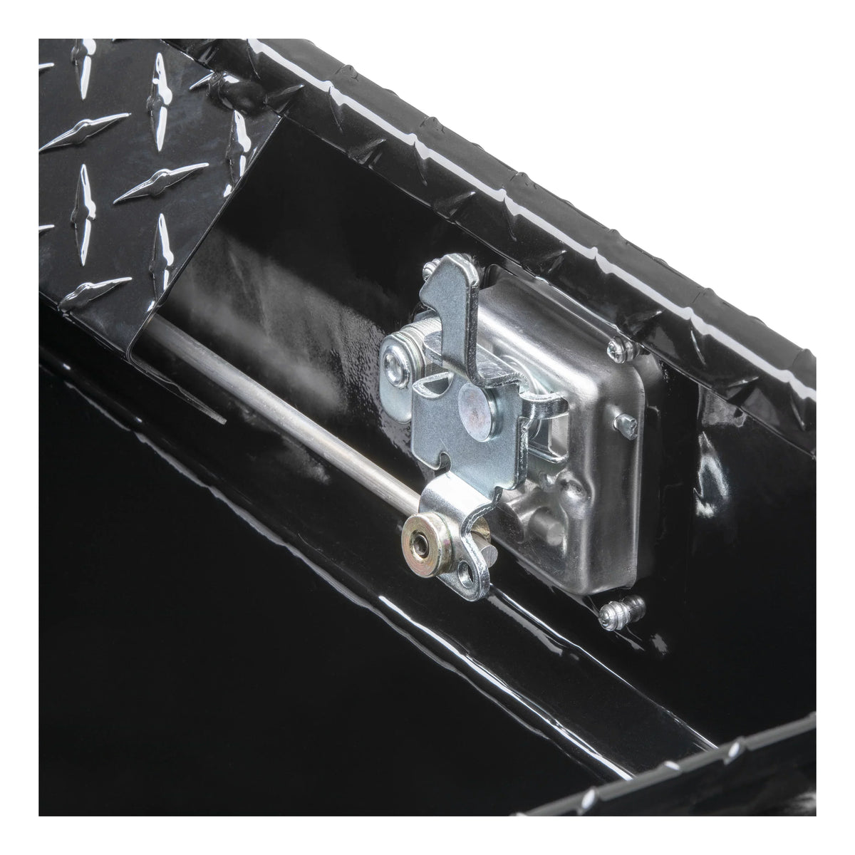 Heavy-Wall Gloss Black with EC10592 72-Inch Lid Tool UWS Box Truck Aluminum RigidCore Profile, Low