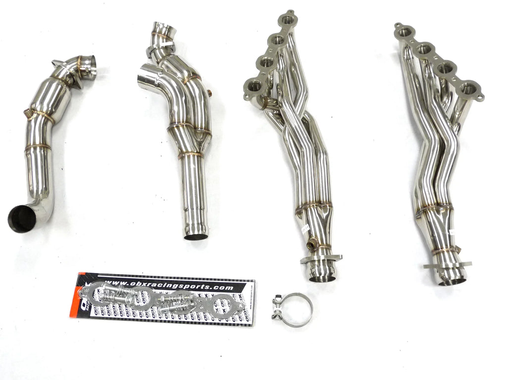 5.3L/6.2L Silverado/ Fits 2014+ OBX GM 1500 For Catted GMC Chevy Header Sierra