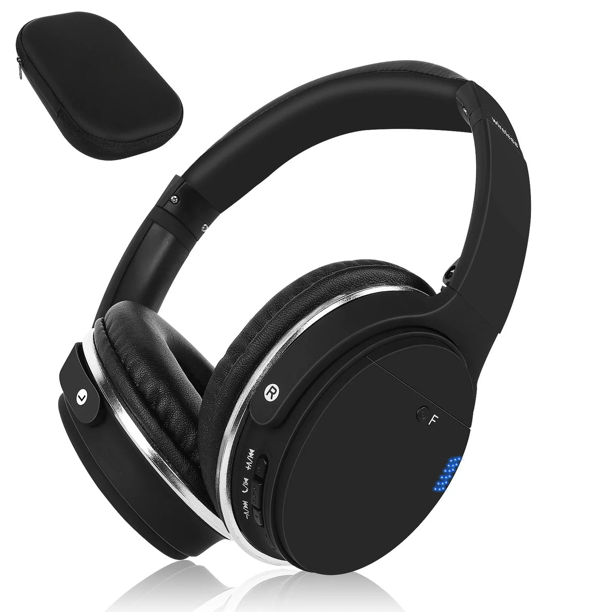 Support Ultra Audio, Superior with Call Ear 5G Deep with ZTE Resolution High Stereo UrbanX Axon UX35 Over Earphones Phone Wireless Bluetooth The for Bass, 30 Headphones Mic Comfort