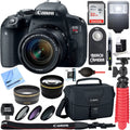Lens Rebel Flash Memory T7i/800D with Kit 18-55mm EOS & Canon DSLR Camera
