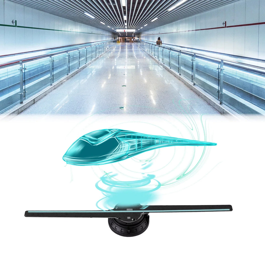 Projector Effect Cafe Club Bar MIDUO Decor Fan 3D Hologram