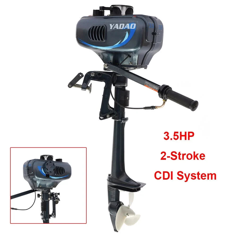 Engine HP 2-Stroke with Boat Motor Boat Engine Water System Fishing Outboard 3.5 Cooling