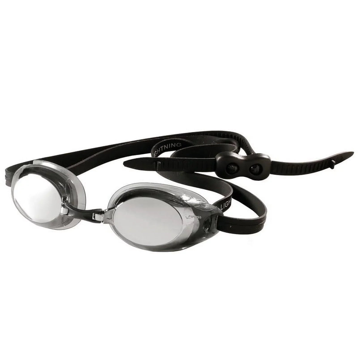 Swim with Goggles Black/Smoke FINIS 4 Swimming Silicone Adjustable Men Goggles Women Adult - Goggles - Goggles - with and Competitive Straps - for Interchangeable Pieces Watertight Lightning Swim Nose
