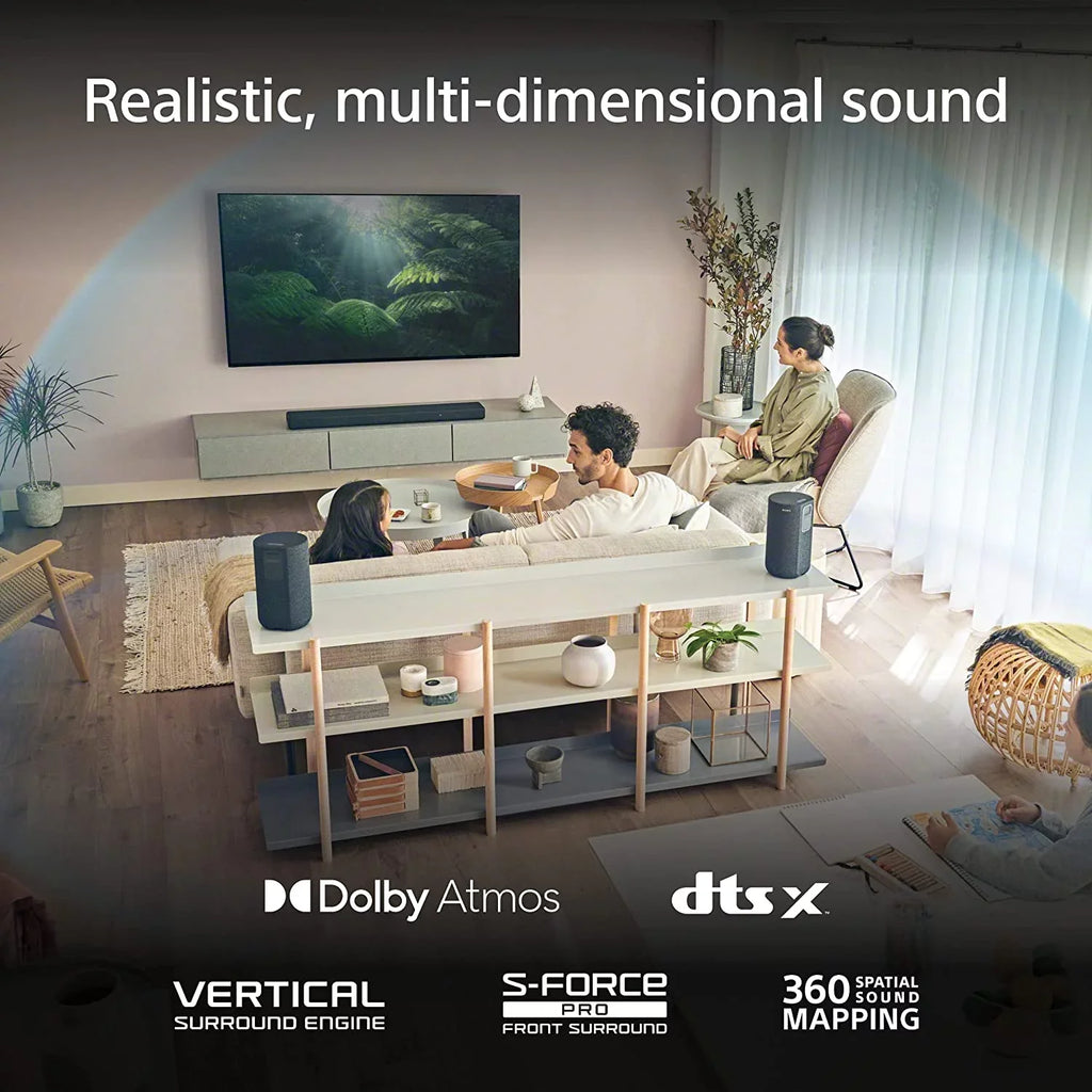 Sony with 3.1Ch Subwoofer and Mini BRAVIA with TV Soundbar HT-A3000 XR85X95K Smart 85-inch LED Sony Virtual:X DTS HDR XR 4K Built-In (2022)