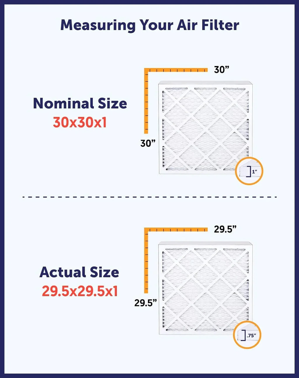 MADE Size: | | | Filter Actual .75" 9 IN 8 MERV Pleated Air 9x36x1a x x Filters | Furnace HVAC 36 USA Filter A/C King 4-PACK