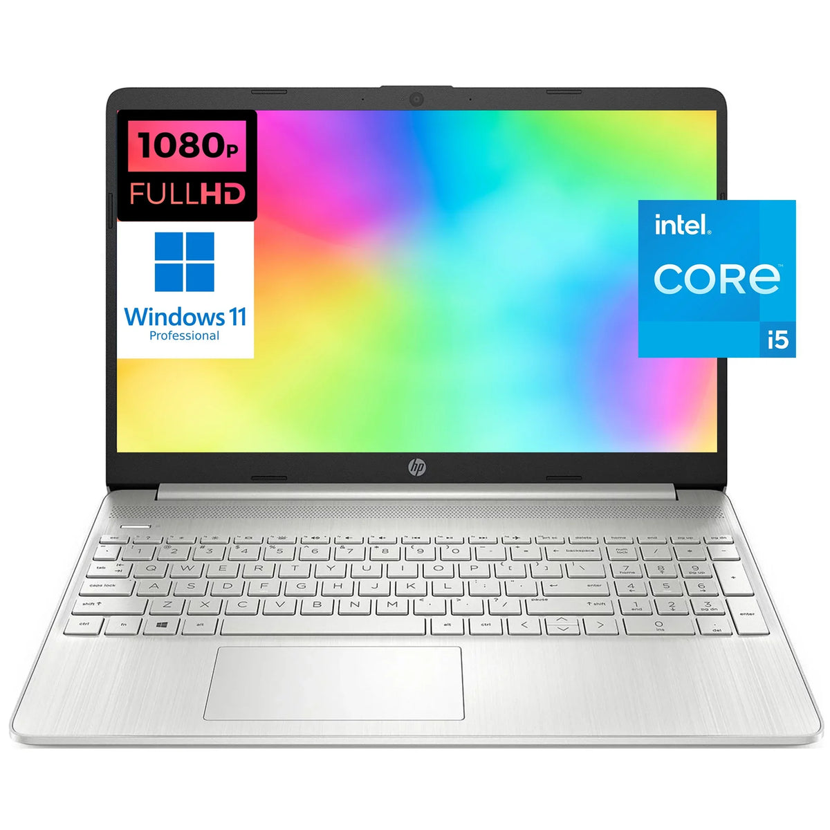 15 HD [Windows Graphic, (Beats SSD, 6, Business 15.6" Computer, 256GB Full Iris Numeric 11 Pro] Keypad, BT Laptop Intel i7-1065G7), RAM, Xe 4.2, 8GB HP PCIe i5-1135G7 4-core w/Accessories Wi-Fi