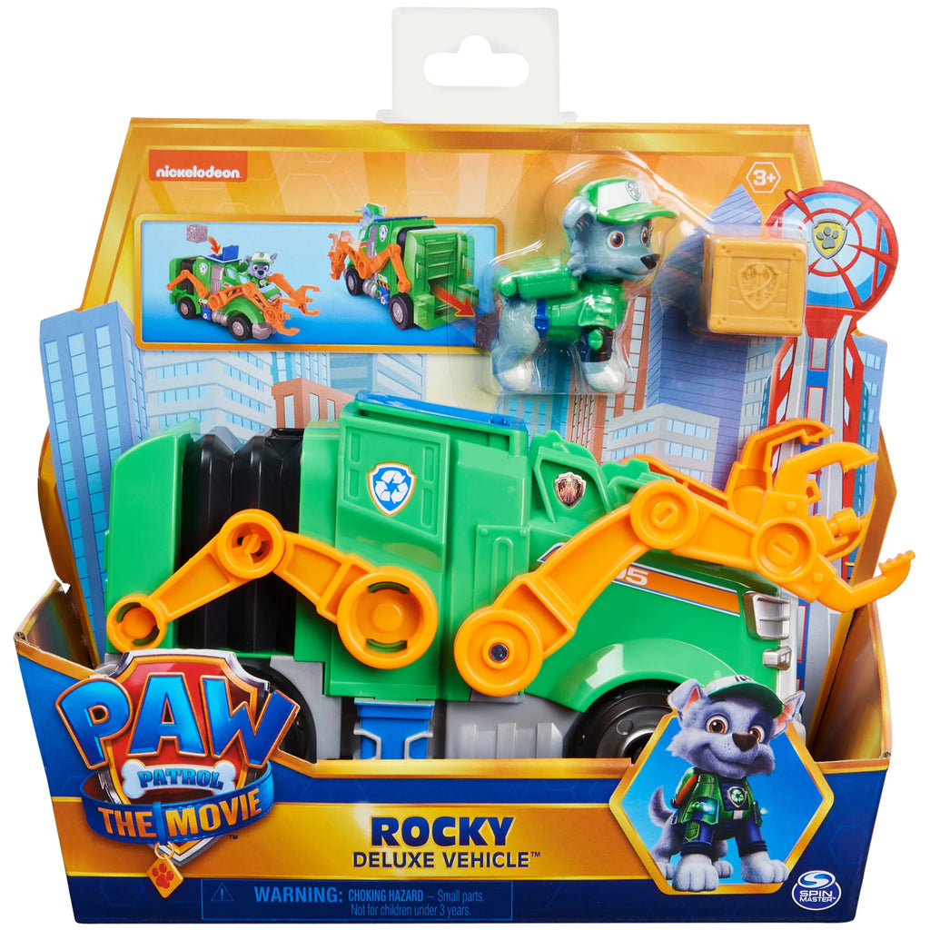 Vehicle Transforming Deluxe PAW Patrol, Movie Rocky