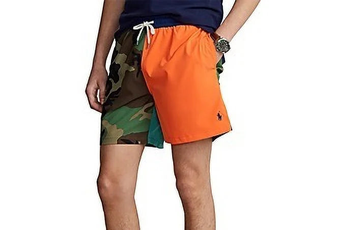 Ralph Polo Men's Trunk Classic Traveler X-Large Green Size Swim Lauren