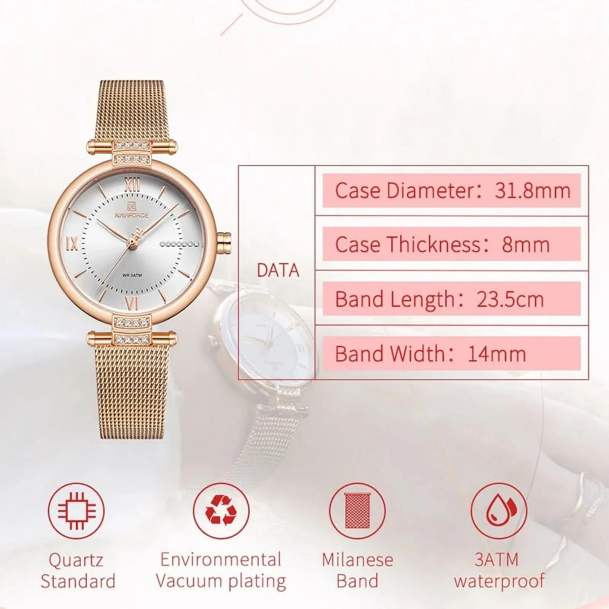Fashion Stainless Quartz Ladies Steel Watches Women Wristwatches Relogio Luxury Female Watch Diamond Mesh Strap SW Girl