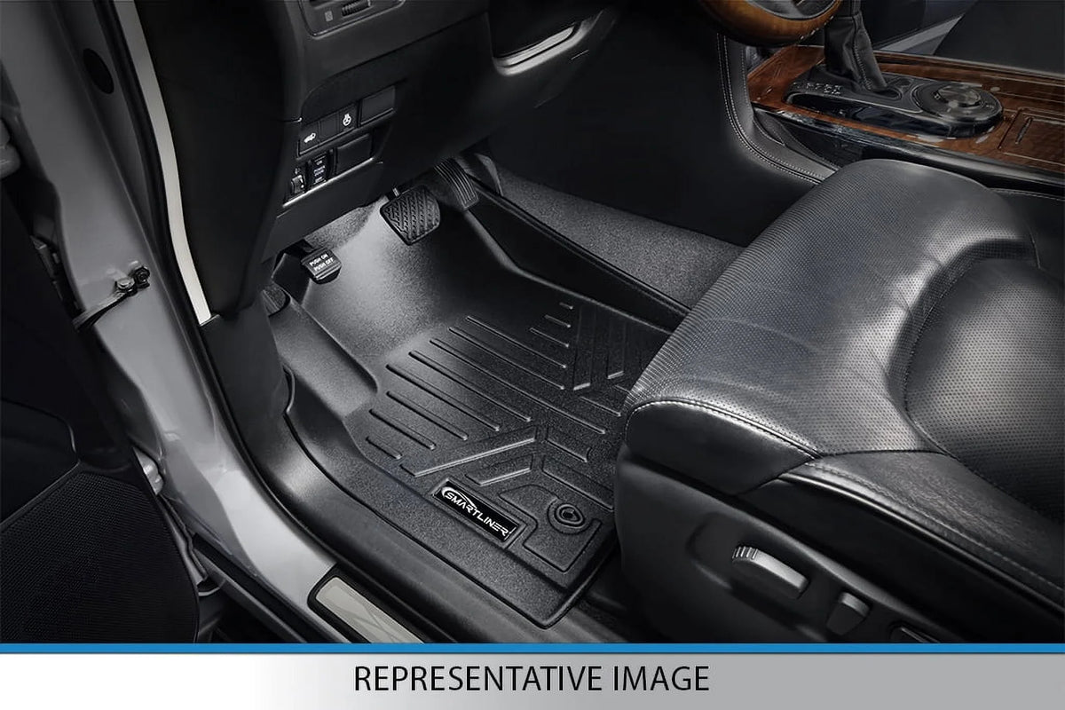 Floor Expedition, Liner Cargo for Mats without Row Smartliner Bucket Seats 2nd Set Black SA0183-B0303-C0186-E0185 & 2011-2017 with Console Ford