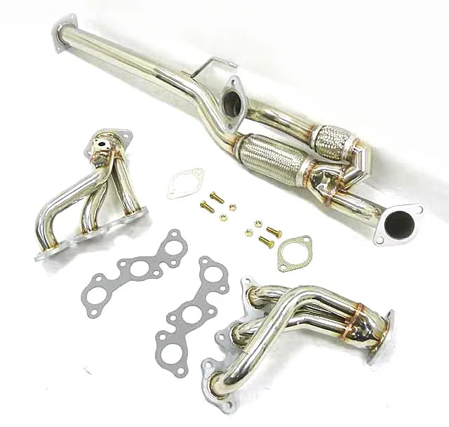 Header V6 ES300 93 MZ-FE Spec Fitment 01 to OBX-RS For CA 3.0L Stainless Lexus By