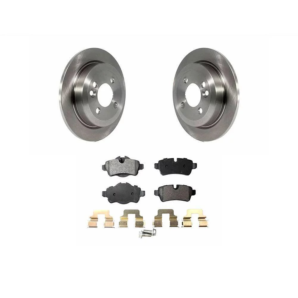 For 2007-2015 259Mm Brake Disc Pads & Mini Rotors Kit Rear Cooper Semi-Metallic