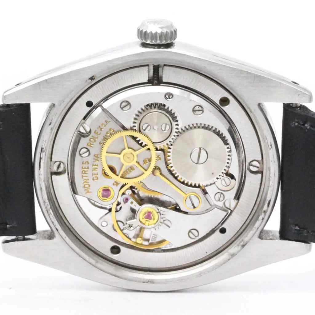 Oyster Used ROLEX Date Mens Hand-winding Steel 6694 BF555830 Watch Authenticated Vintage Precision