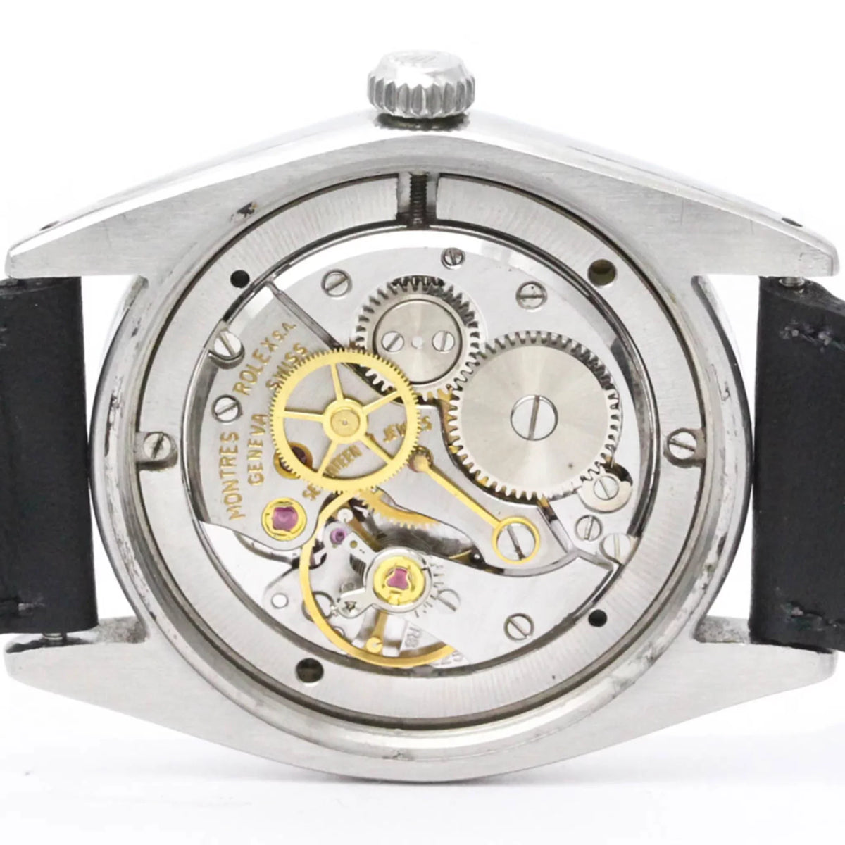 Oyster Used ROLEX Date Mens Hand-winding Steel 6694 BF555830 Watch Authenticated Vintage Precision
