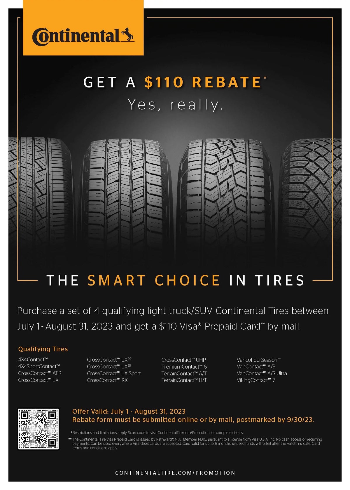 LX CrossContact 109 V Sport 255/55R18 Tire Continental