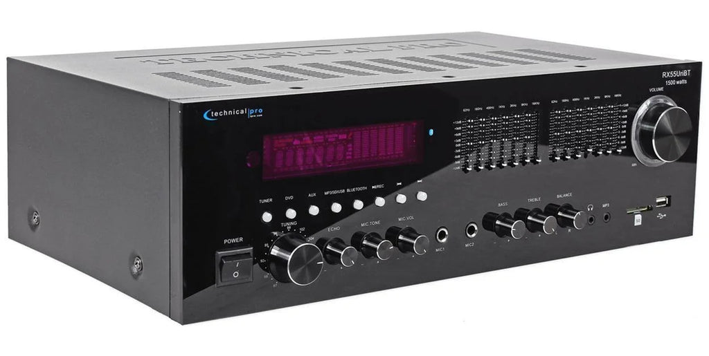 Bluetooth Receiver+4) Pro Theater RX55URIBT Speakers Home 6.5" Technical Ceiling