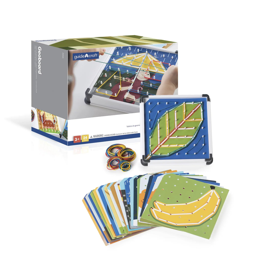 Guidecraft Action Geo Multicolour & Boards, Skill Set
