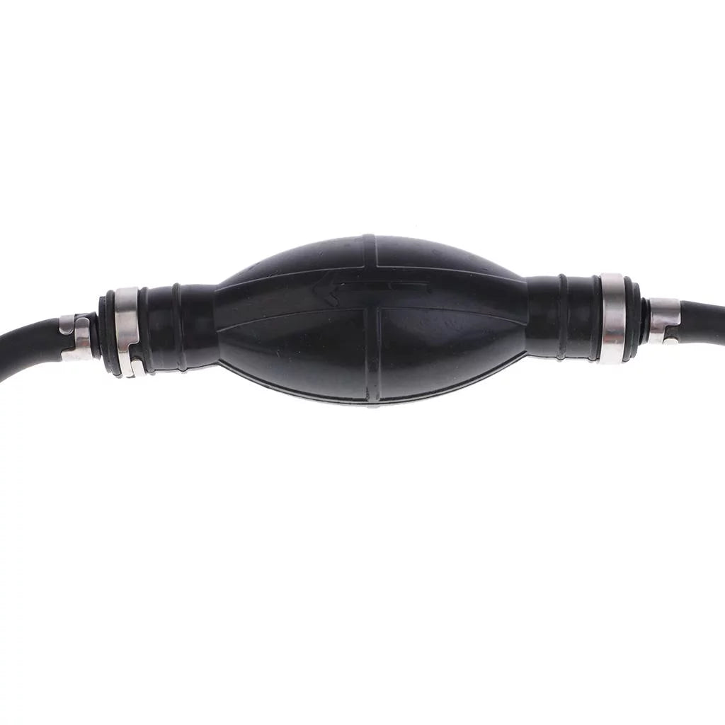 with Connector Outboard Black, Fuel Bulb Hose Motor Boat Primer Motors Line And - 6.5x11mm