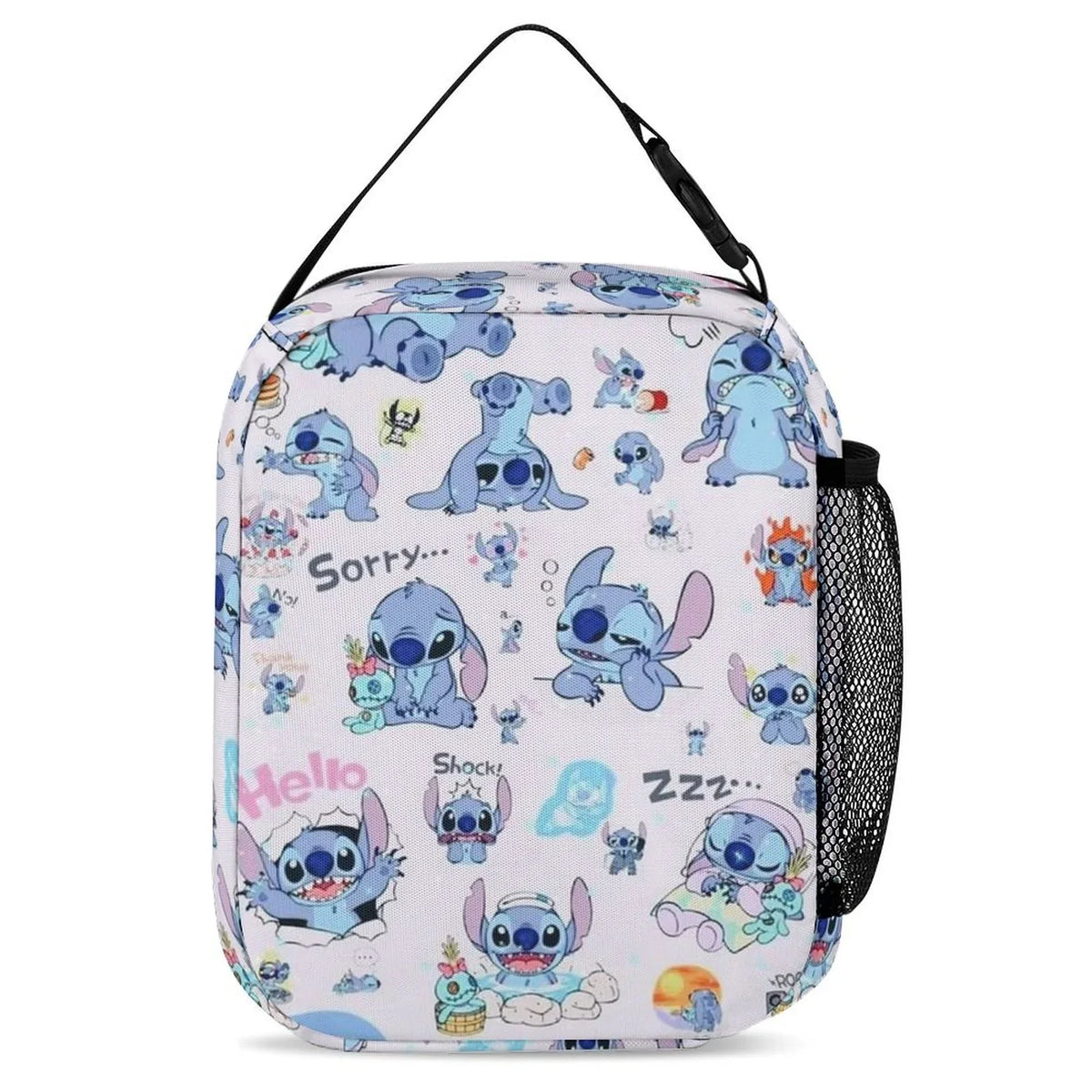 Lunch Bag Bag Boys Bento Cooler Stitch Lilo For Tote Handbag Adult School Insulated Office Thermal Kids Girls Portable