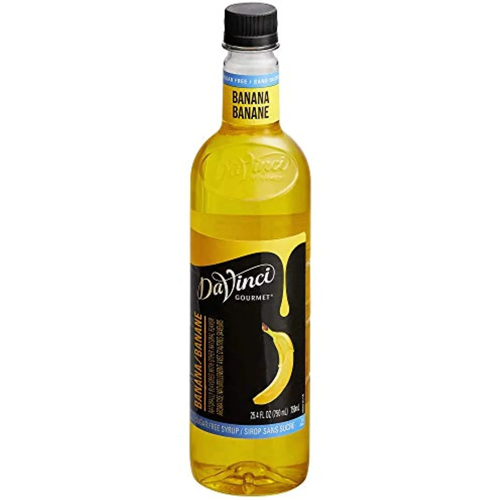 750 Banana Syrup Ml Sugar Free Davinci