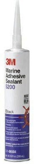 Cartridge, per 5200 case 12 Adhesive Marine PN06504, 3MTM Gallon Sealant 1/10 Black,