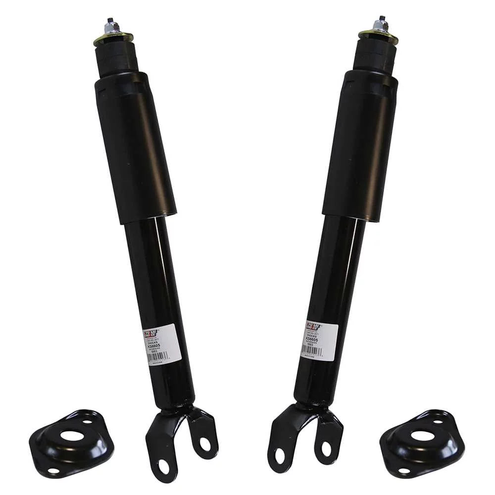 Set V8 2 Struts Absorbers Driver AutoShack Side Rear Chevrolet 2001 and 1998 Corvette RWD 1997 1999 of 2004 for KS6605PR 5.7L 2003 Replacement Shock 2002 2000 Passenger