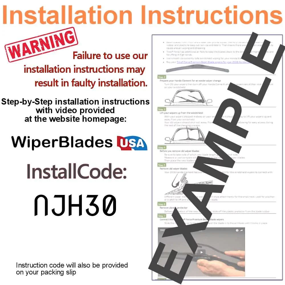 2021 Wiper GMC 2) Blades of (Set Canyon