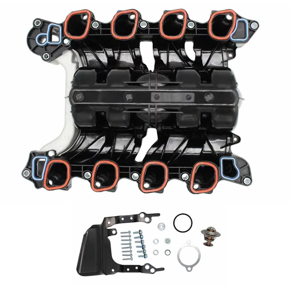 Ford PCV Upper Intake Gaskets Marquis Mountaineer Town Mustang Coolant Mercury Car Heated for Victoria Without Explorer Crown Grand with AutoShack Thermostat and Manifold Lincoln Replacement
