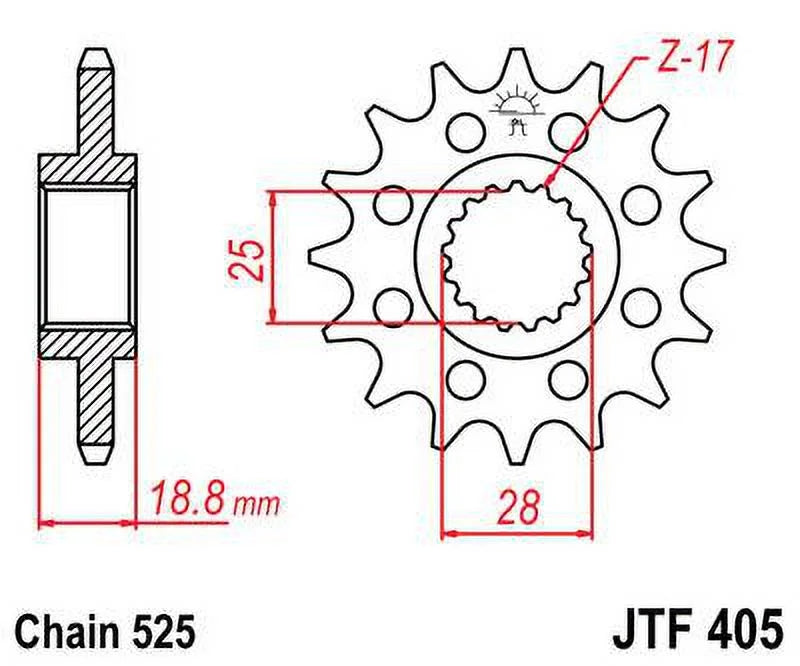 for F800 09-16 bolts-K73 & JT Rear Kit for Sprockets 8.5mm Sproket BMW Front R-JTR6.47