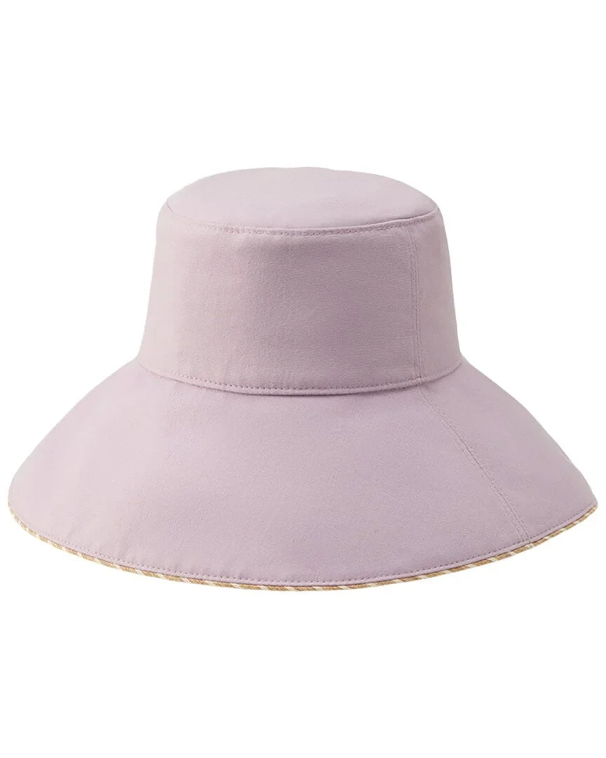 Hat, Bucket Purple Helen Mossman Kaminski