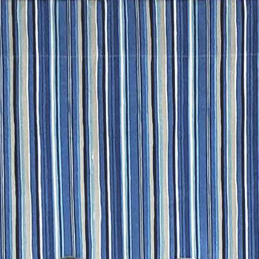 Blue Modern Design Style Home Beach Window RLF Valance Regal Classic 17" x 50" Stripe