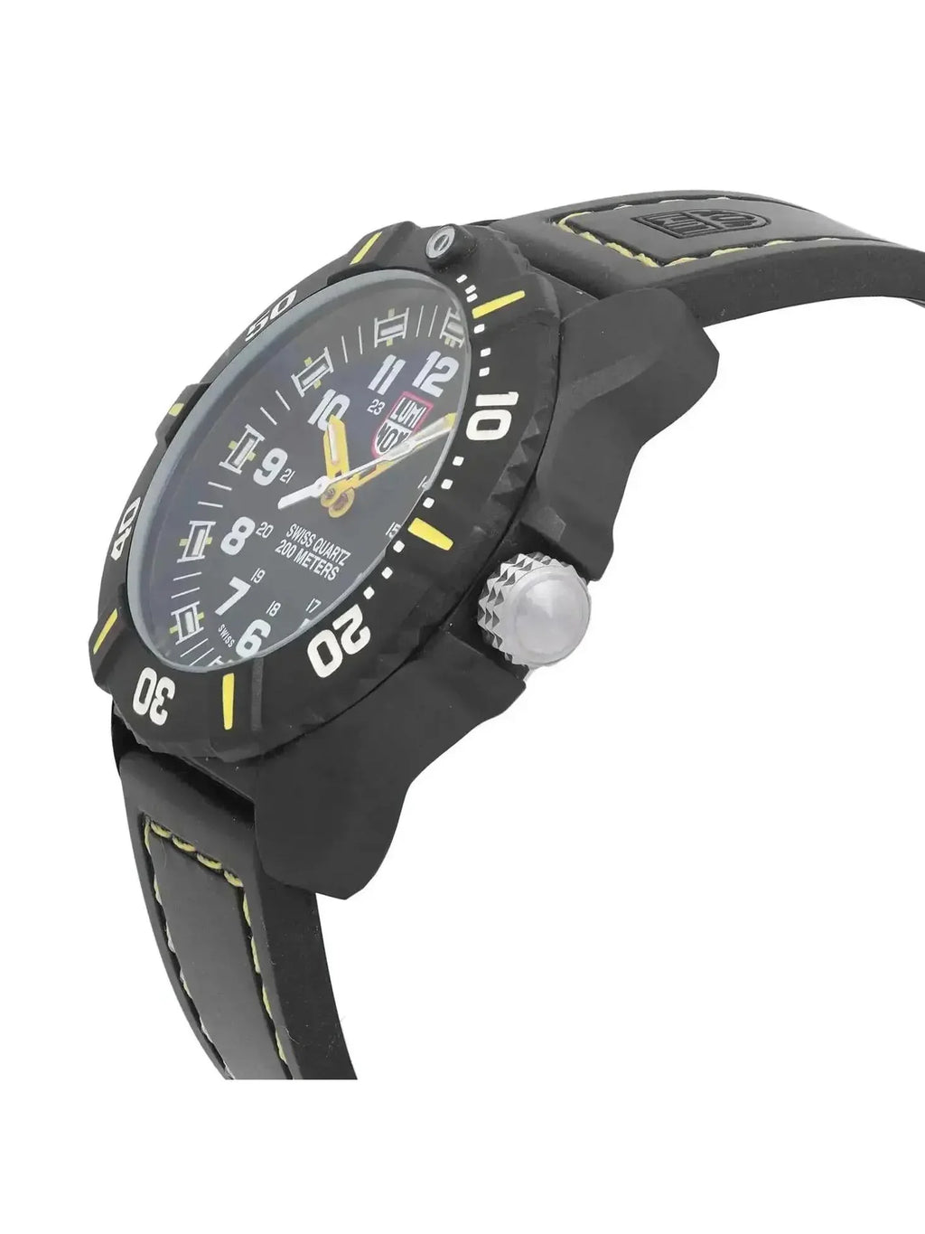 Pre-owned Quartz Luminox Coronado XS.3025 44mm Carbon Navy Watch Seal (Good)
