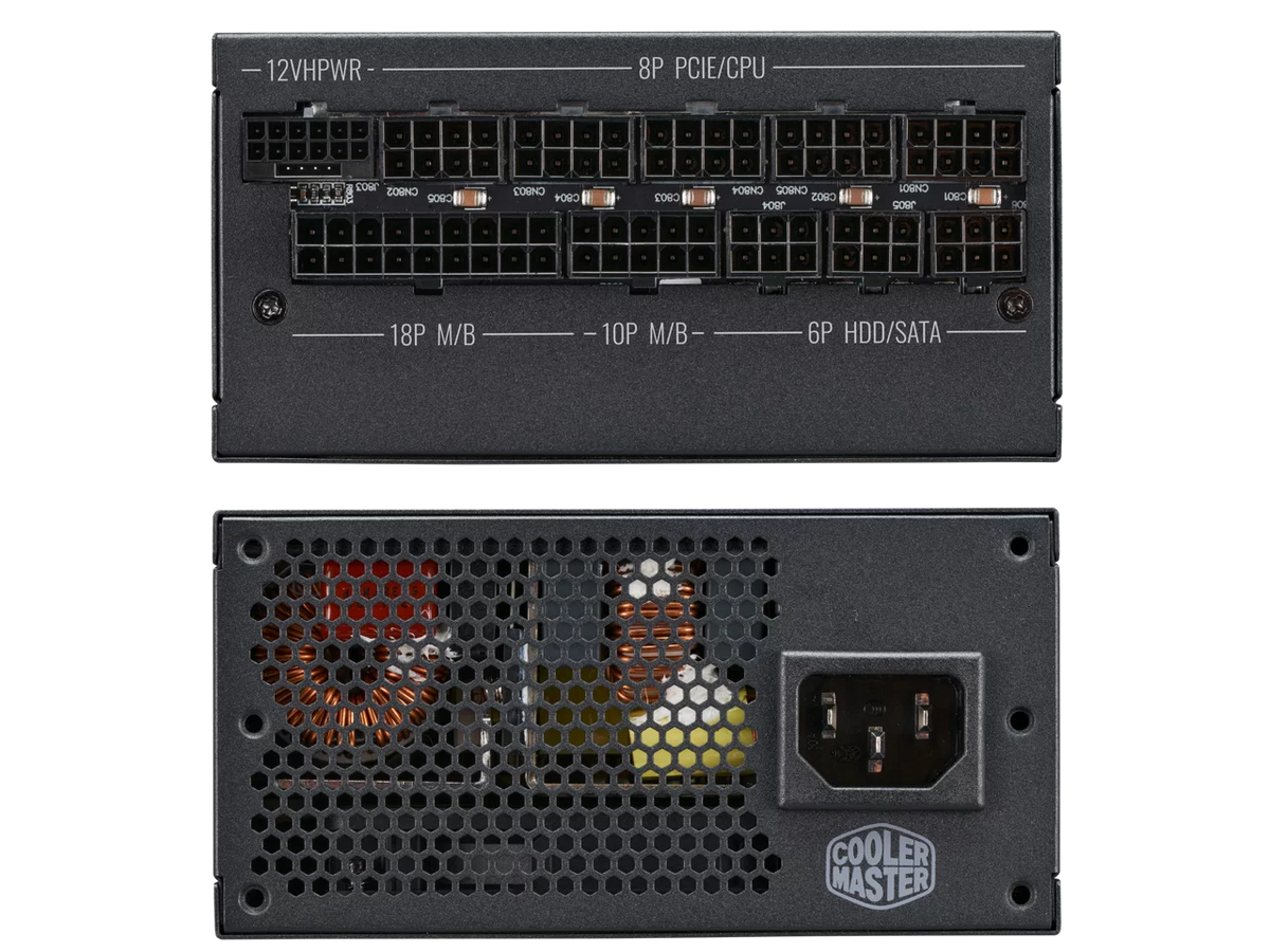 Form Fully Platinum Cooler SFX, Included, ATX Efficiency, Modular, V1100 1100W 80+ SFX ATX3.0, Fully Platinum Master Bracket Factor (MPZ-B001-SFAP-BUS) SFX