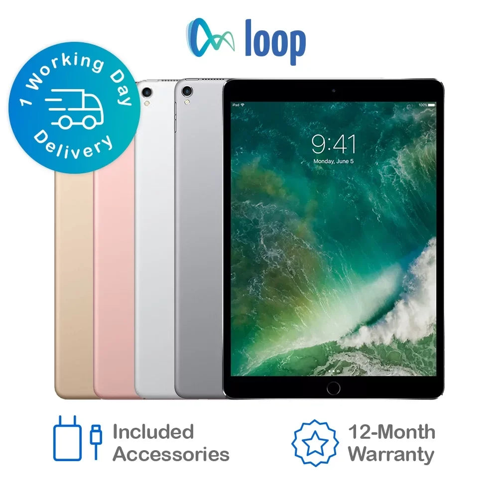 (2020) iPad Wi-Fi Gray (Refurbished) Pro Apple 12.9" 128GB Restored Space -