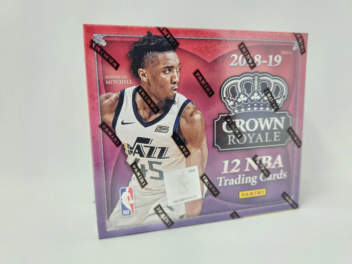 '- Hobby Box 1 Basketball Crown autograph NBA 2018-19 12 Panini cards, Royale