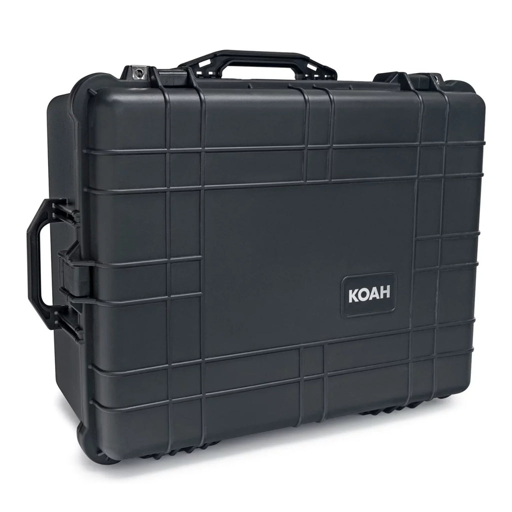 x Foam (25 20 Hard x Customizable 12 Koah Weatherproof with Wheeled Case Inch)