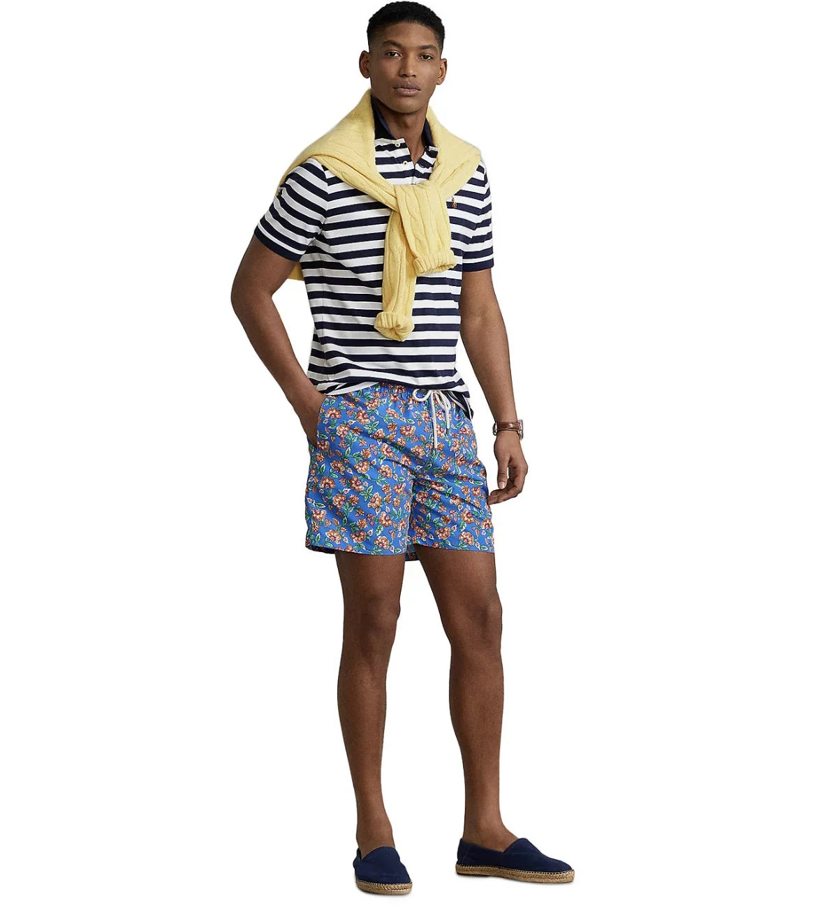 Ralph Lauren Men's Swim Trunks Classic Traveler Polo Size 5.5-Inch XXL