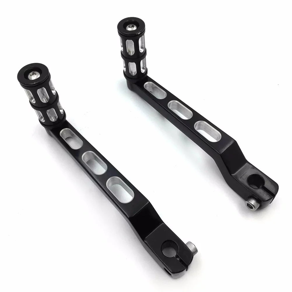 Heel Black 009A- Style Motorcycle Aluminum Shift Harley 1988 Electra and Shift Davidson HTT- Glide Shifter Levers/Gear For Pegs Toe Pedal Levers later w/