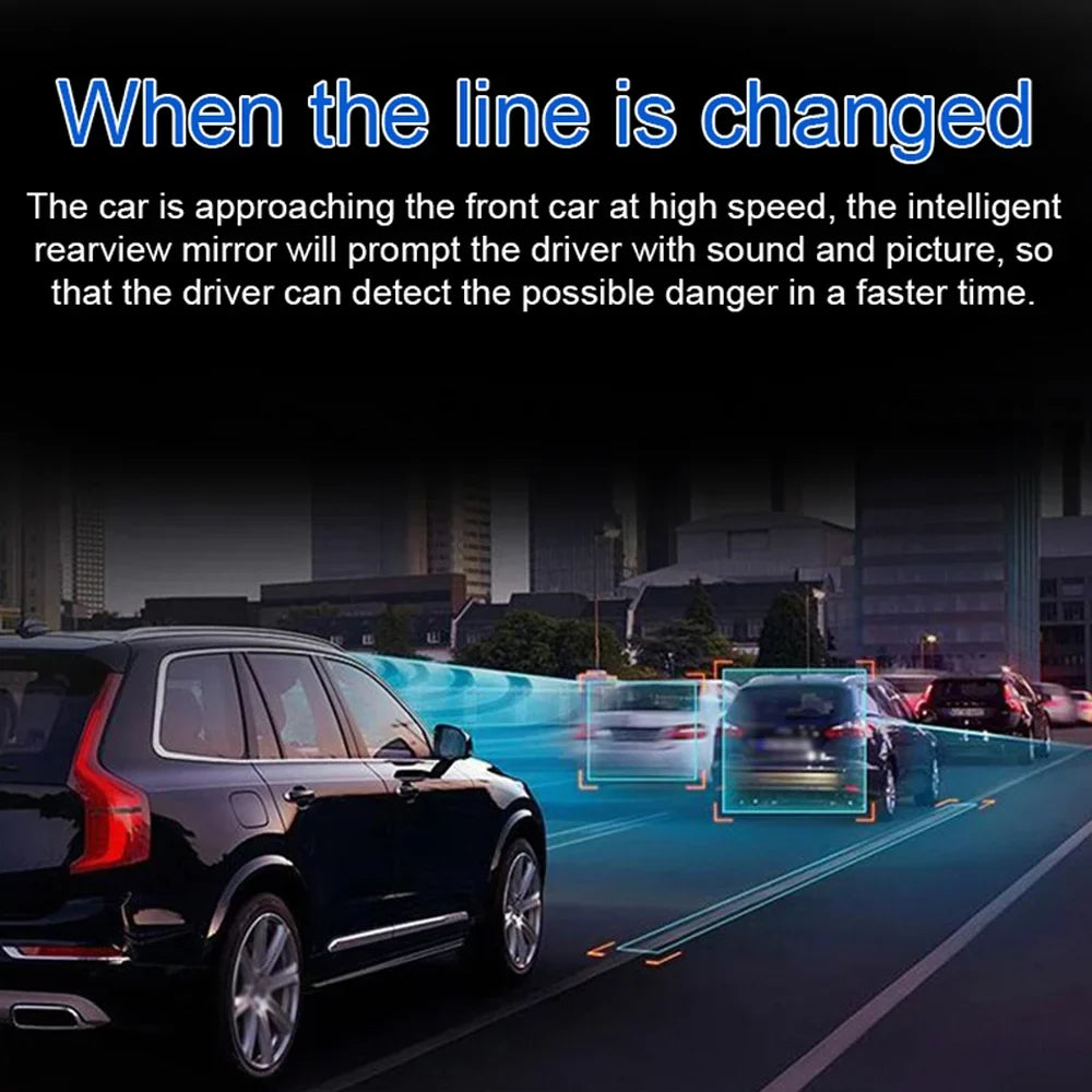 Car Car Positioning Angle Dash Video Viewing 10.26in 170 System Cam Navigation Recorder DVR Docooler Car Multi-language Auto Global Degree Recorder Dual Camcorder Lens Night Wide