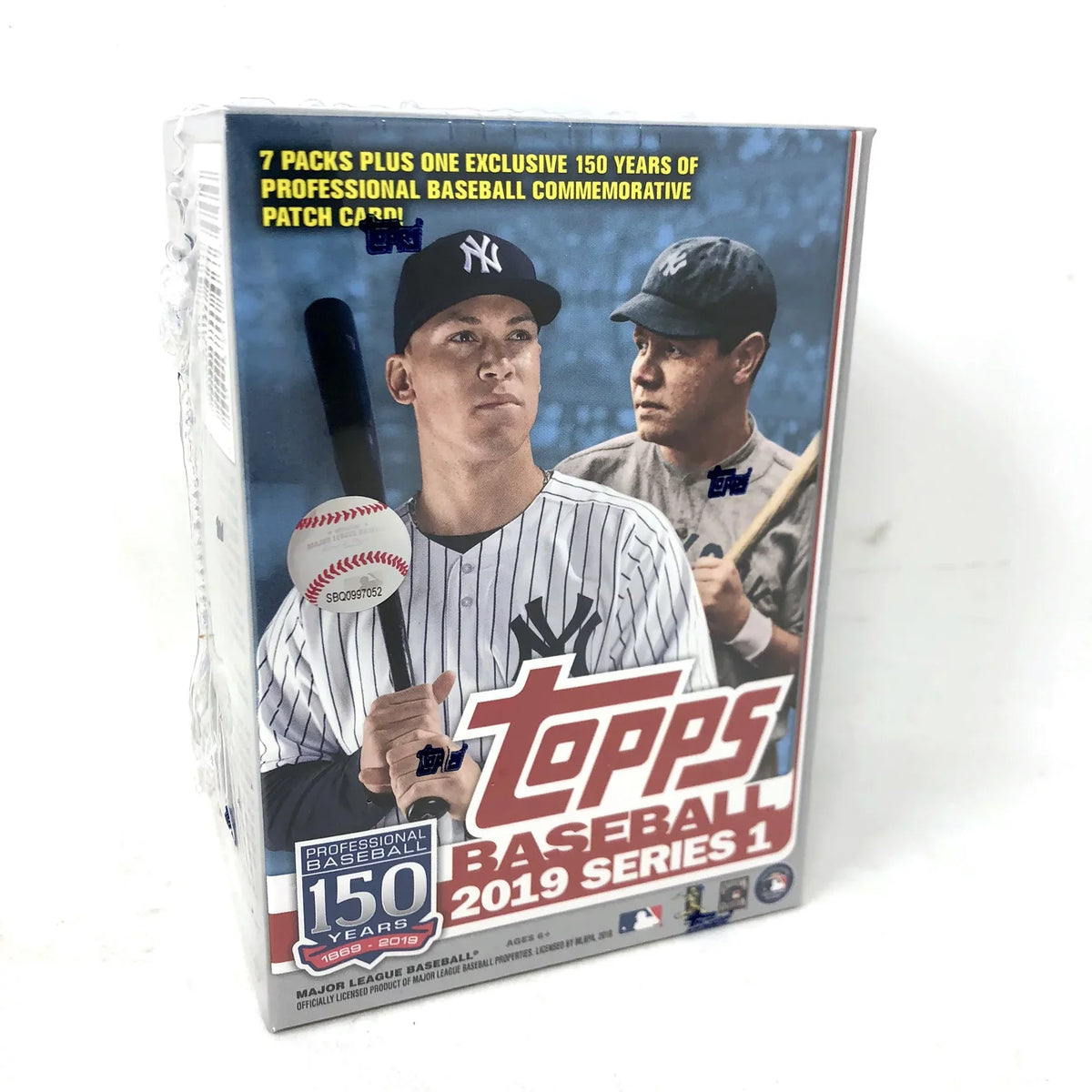 2019 1 Baseball Topps (Retail Trading Box Cards Series Edition) Relic