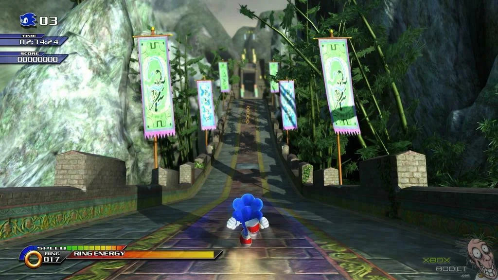 '- Adventure NEW 360 Unleashed Action Hedgehog] Xbox Microsoft Sonic [SEGA