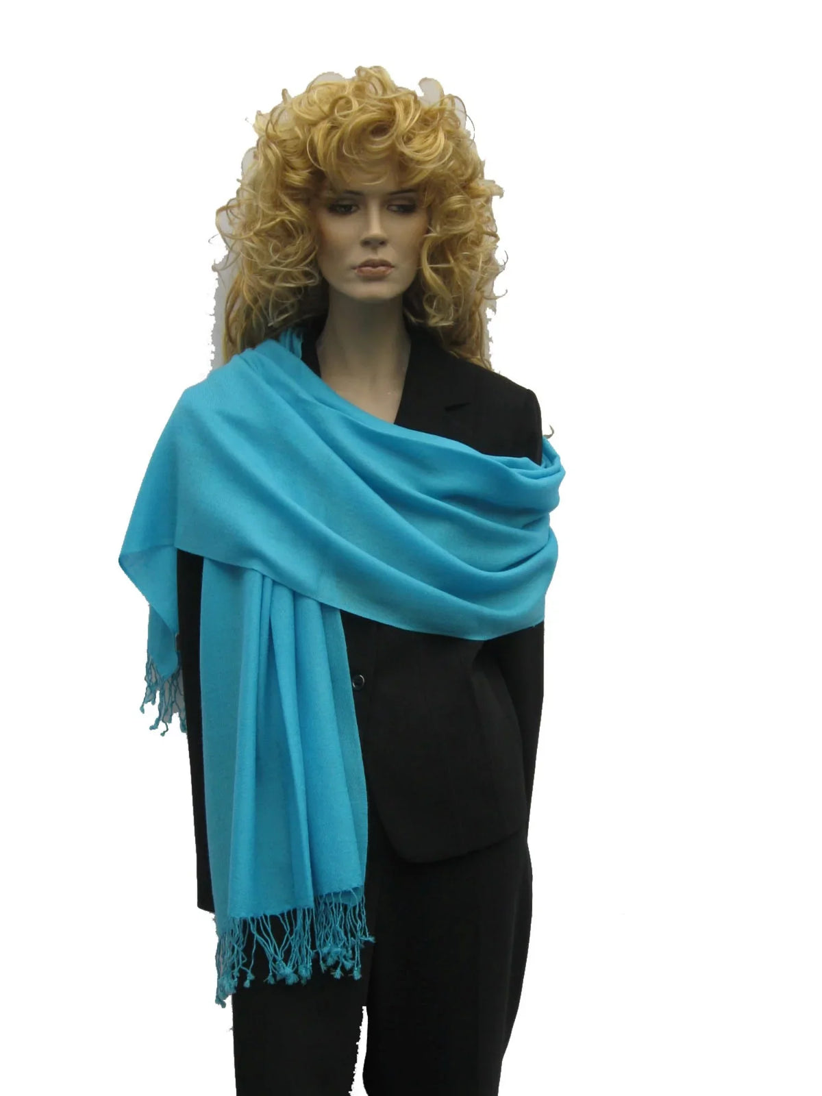 Shawl/Cashmere/Cashmere Scarf/Scarves/Shawl/Shawls/Stole/Wrap/Pashmina Scarf/Wool/Silk Scarf/Pashmina (Turquoise)