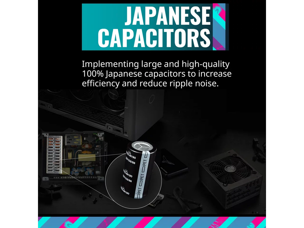 Form Fully Platinum Cooler SFX, Included, ATX Efficiency, Modular, V1100 1100W 80+ SFX ATX3.0, Fully Platinum Master Bracket Factor (MPZ-B001-SFAP-BUS) SFX