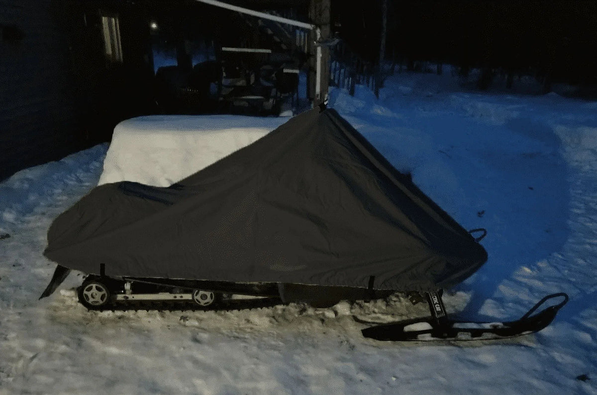 Compatible for Storage Denier F1000 Snowmobile Sled. SNO PRO 2007-2009 All Model Snowmachine Cover Black. Arctic 200 the Cat