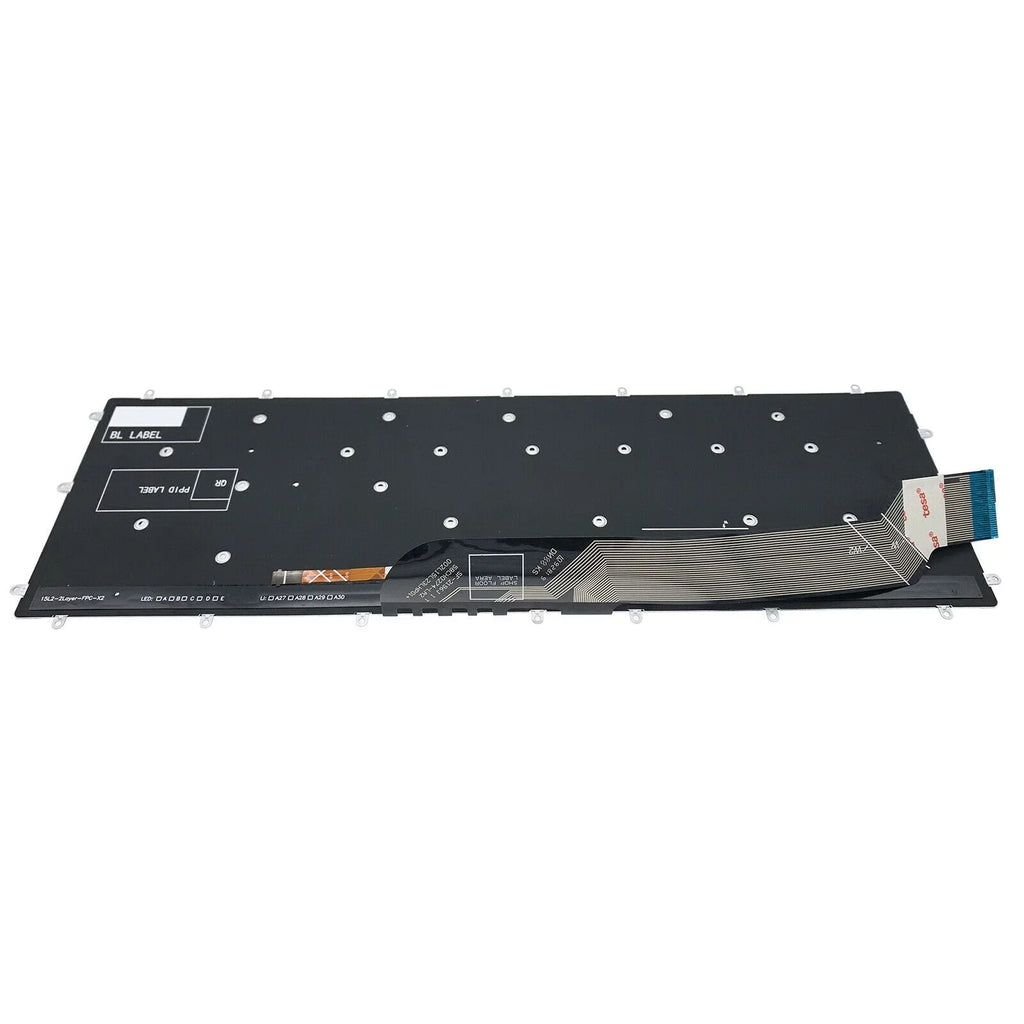 G7 7588 3590 Dell 5590 For Keyboard 5587 White 3579 G3 7790 7590 G5 Backlit Characters 3779
